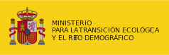 logotipo del ministerio para la transformación ecologica