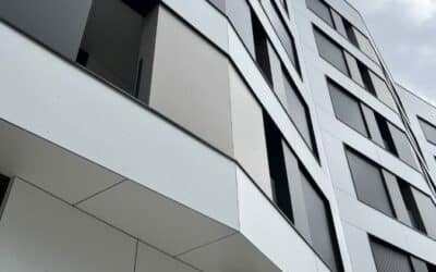 Proyecto de fachada ventilada en Pamplona: innovación y precisión en la instalación